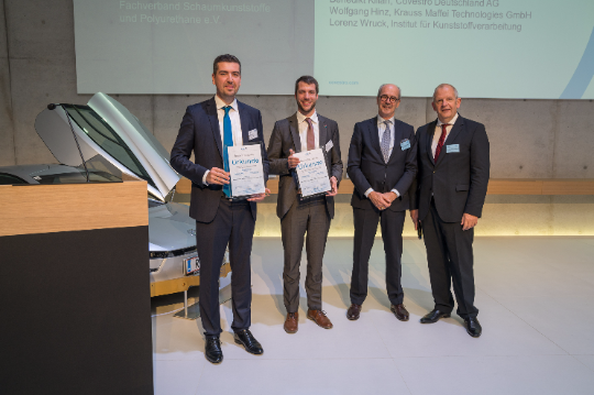 Covestro, KraussMaffei и IKV получили премию за инновации в пултрузии