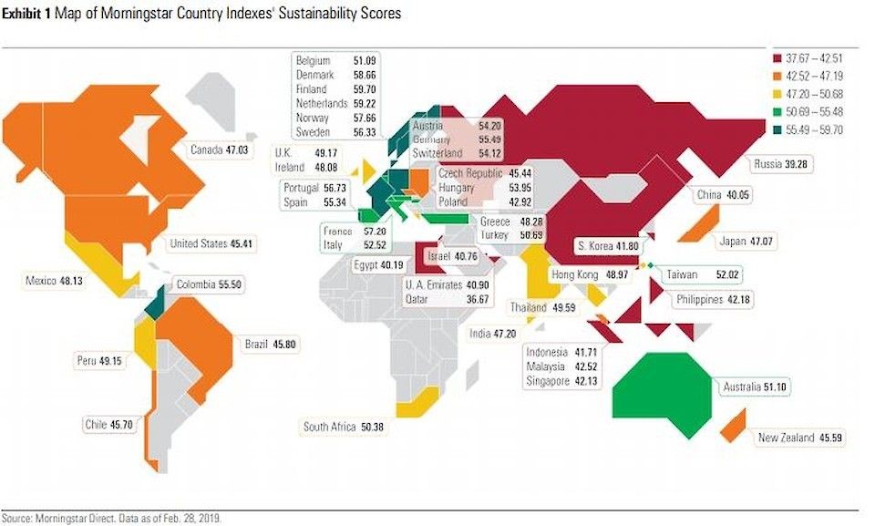 Представлена карта устойчивости развития глобальных рынков акций