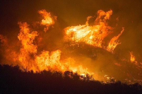 Калифорния снова в огне — виноват климат