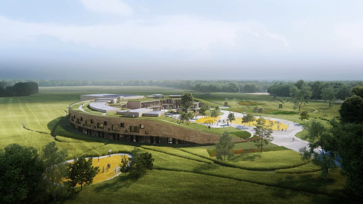 В Дании построят эко-школу с зеленой крышей