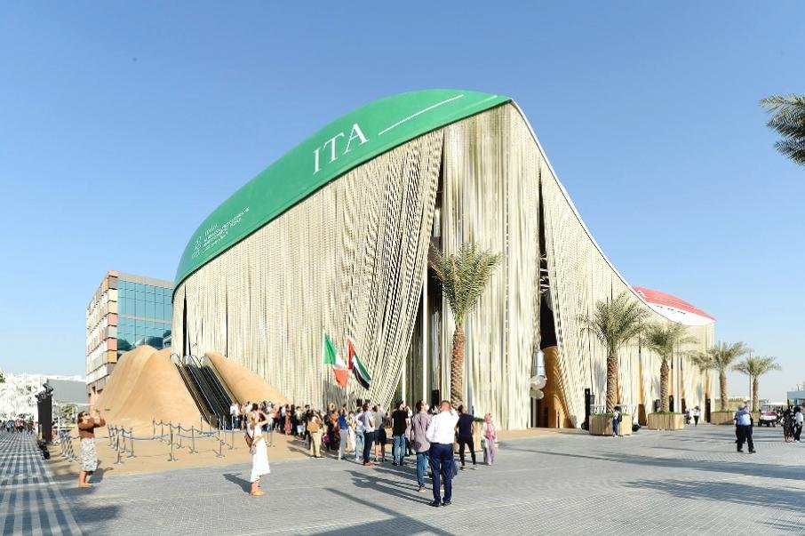 Один из павильонов на «Expo-2020» построили из отходов