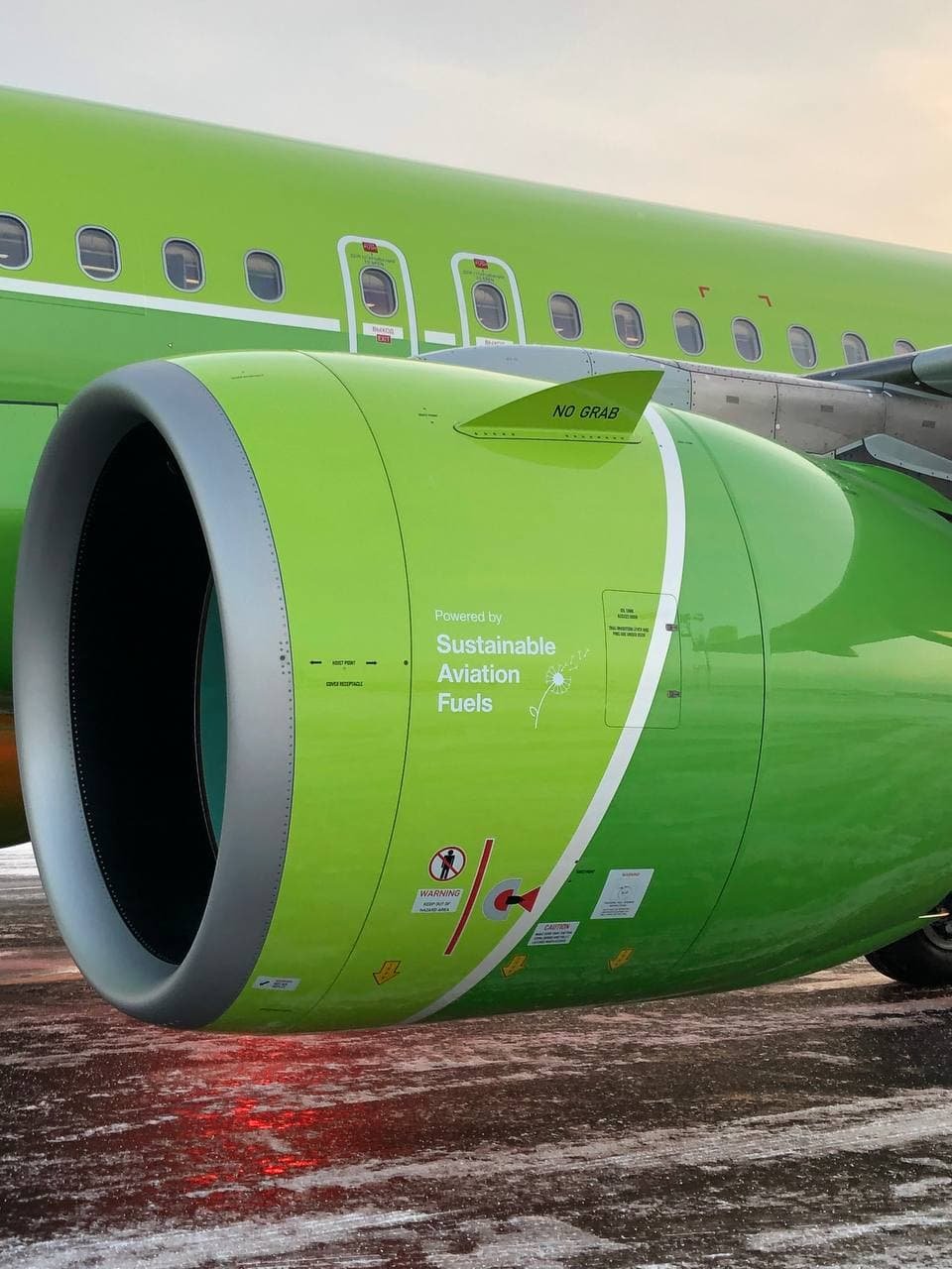 S7 Airlines первой из российских авиакомпаний выполнила полет на биотопливе