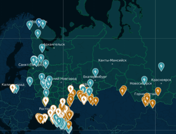 Гринпис опубликовал интерактивную карту возобновляемых источников энергии в России