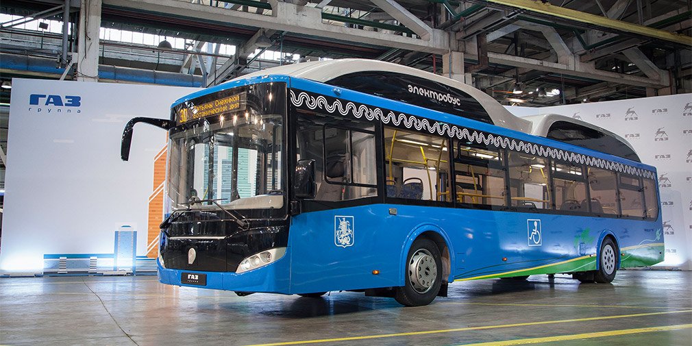 ГАЗ выпускает новый электрический автобус