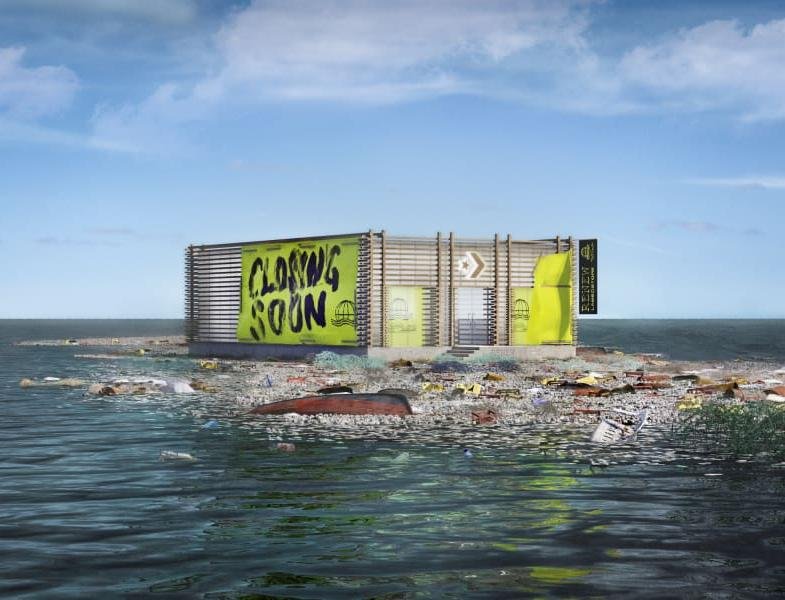 Converse открыл виртуальный магазин на мусорном острове в Тихом океане