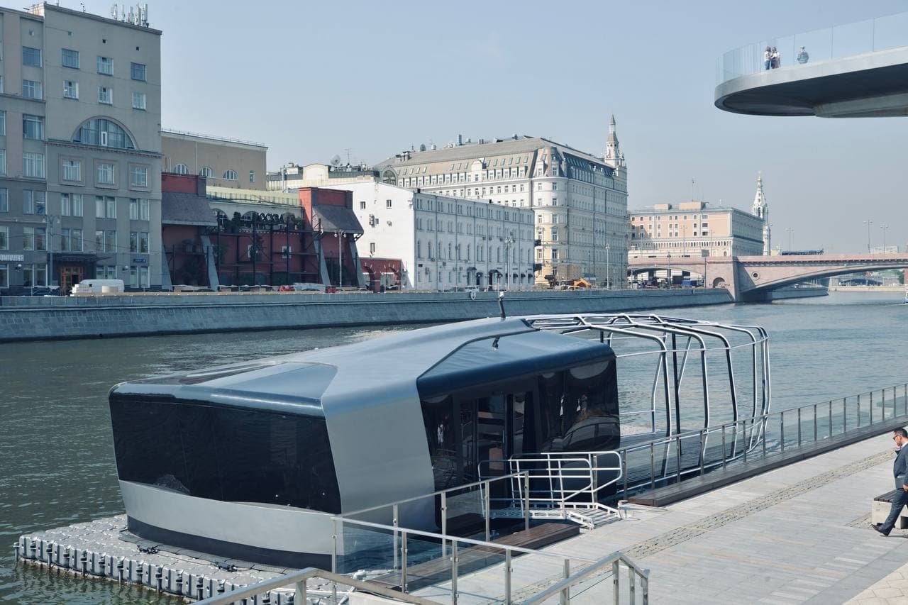 В Москве появятся 4 электрических речных трамвая