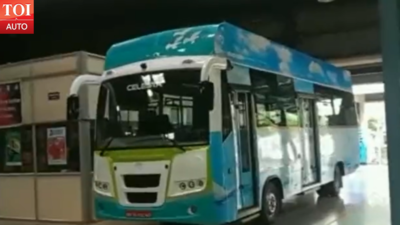 В Индии запустили автобусы на водородном топливе