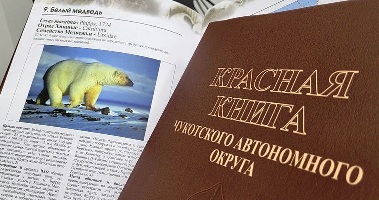 На Чукотке презентовали обновленную Красную книгу региона