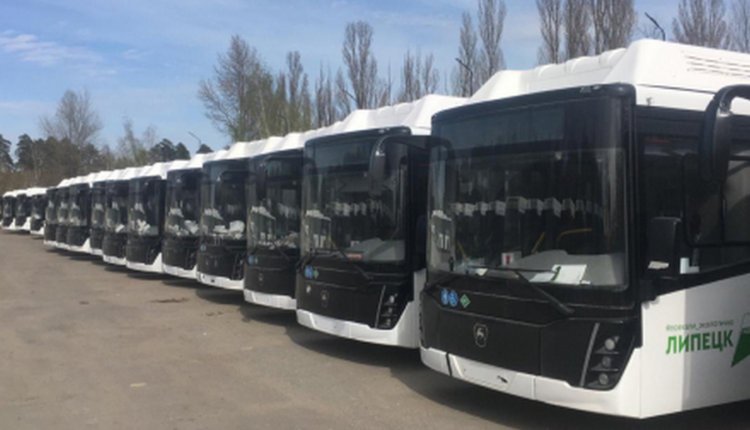 В Липецке выйдут на маршруты 46 экологичных автобусов
